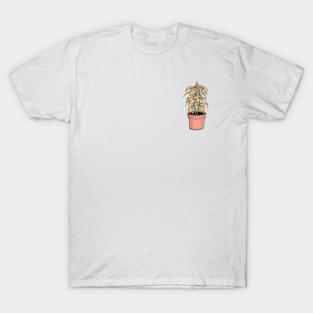 Pocketpottedpizzaplant T-Shirt by GnarbageClub